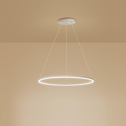 Contemporary Round LED Pendant Light Fixture