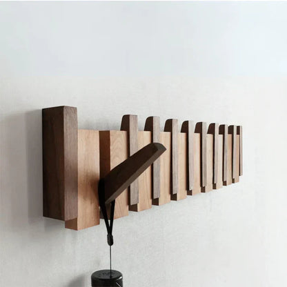 Modern Wooden Piano Rack Coat Hanger