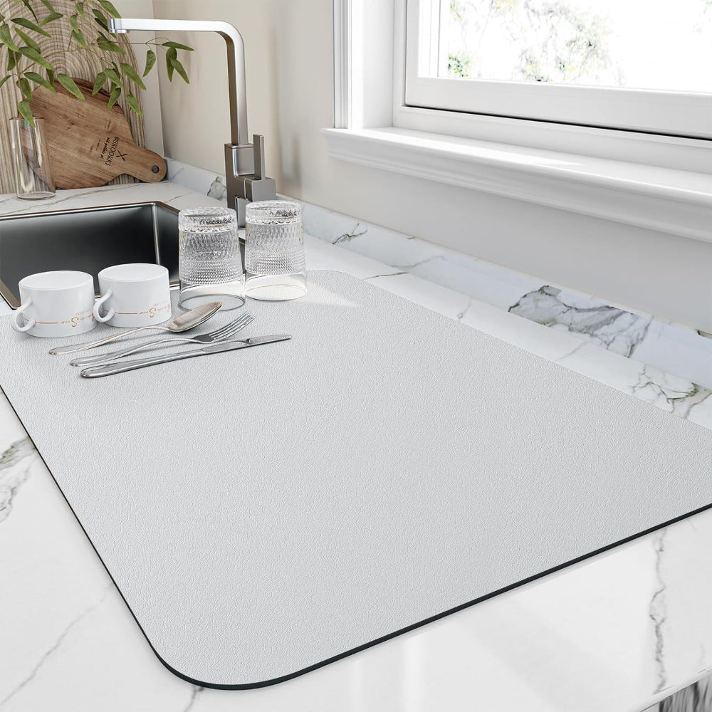 Fast Drying Kitchen Dish Rack Mat