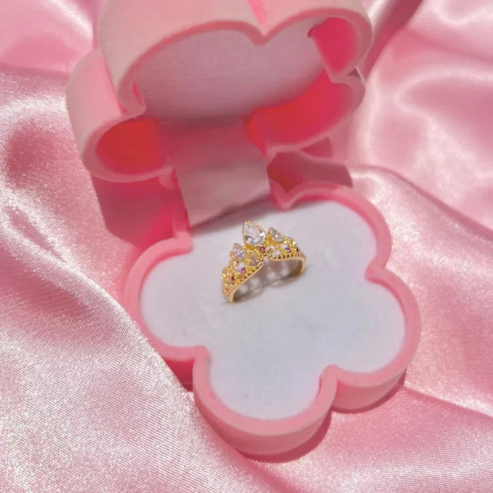 Princess Style Crown Jewelry Set
