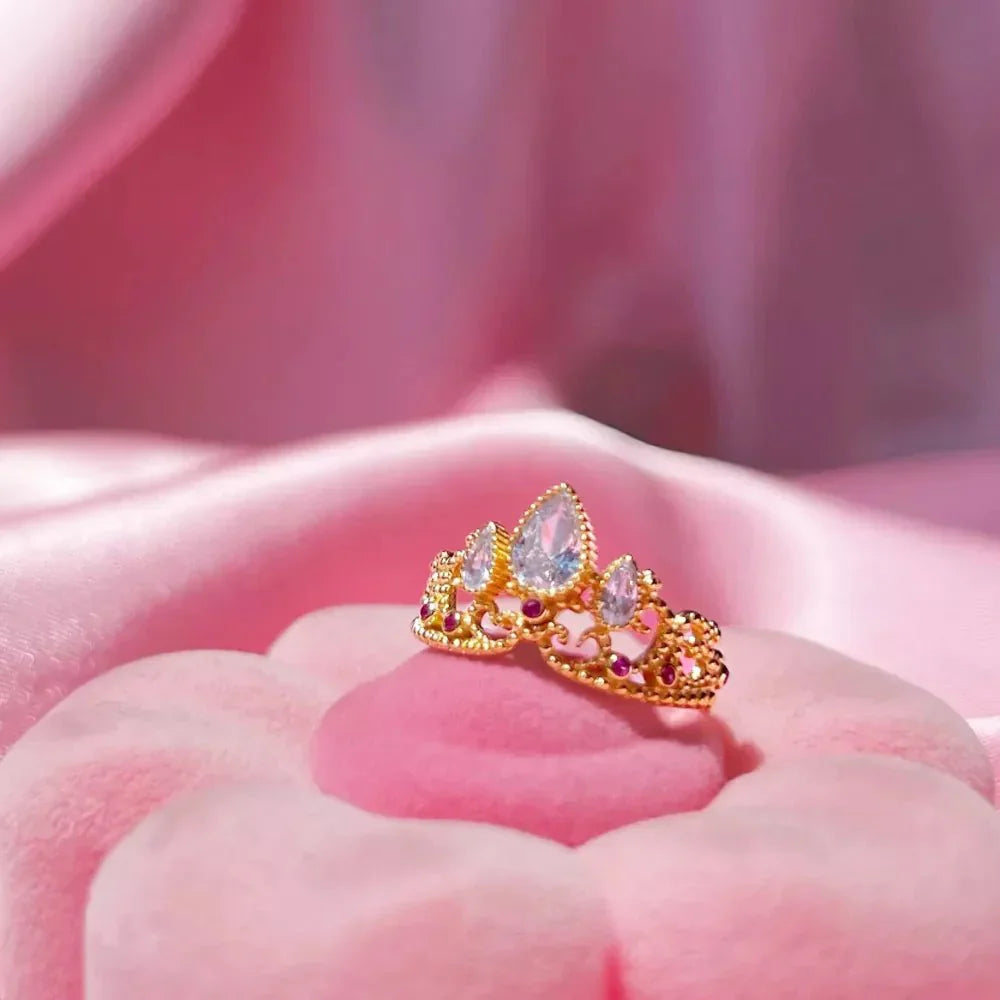 Princess Style Crown Jewelry Set