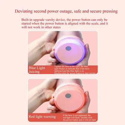 Compact Electric Travel Smoothie Blender