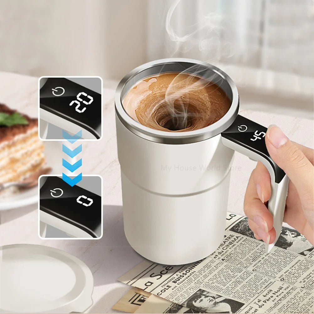 Smart Electric Coffee Mug with Thermometer