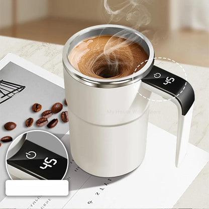 Smart Electric Coffee Mug with Thermometer