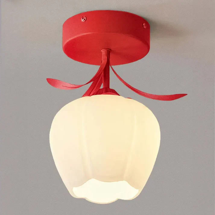 Small Floral Pendant Light