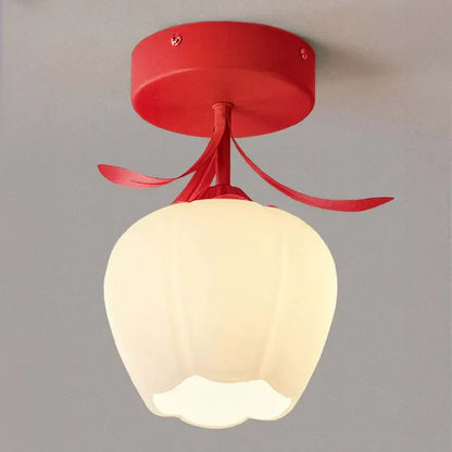 Small Floral Pendant Light