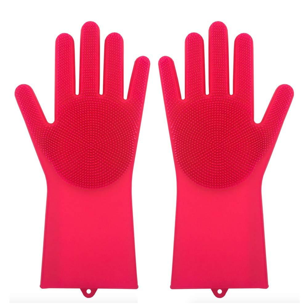 Practical Rubber Cleaning Gloves Pair