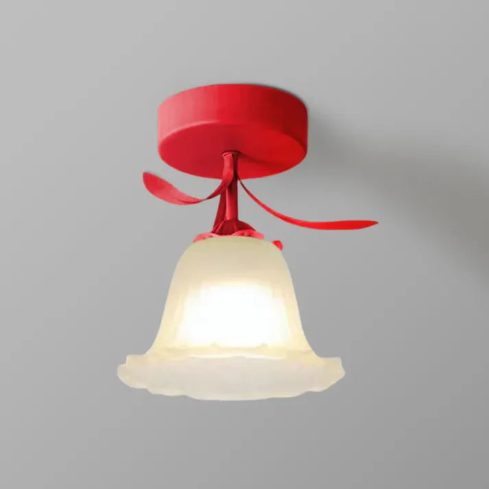 Small Floral Pendant Light