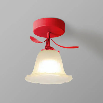 Small Floral Pendant Light