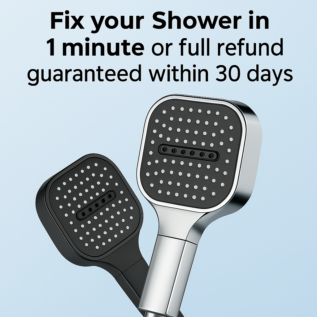 Powerful Shower Head with Advanced Filtration System