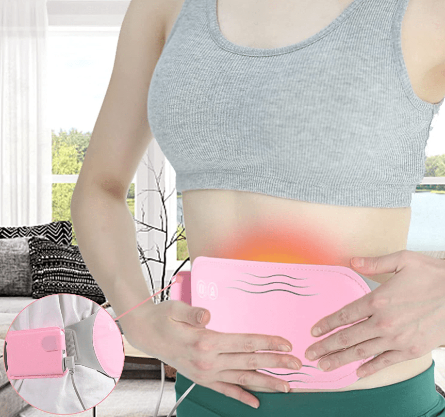 Warm Rechargeable Heat Pad for Menstrual Cramp Relief