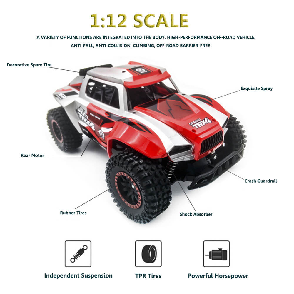 Fast Wireless RC All-Terrain Racing Car