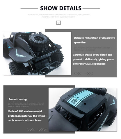 Fast Wireless RC All-Terrain Racing Car