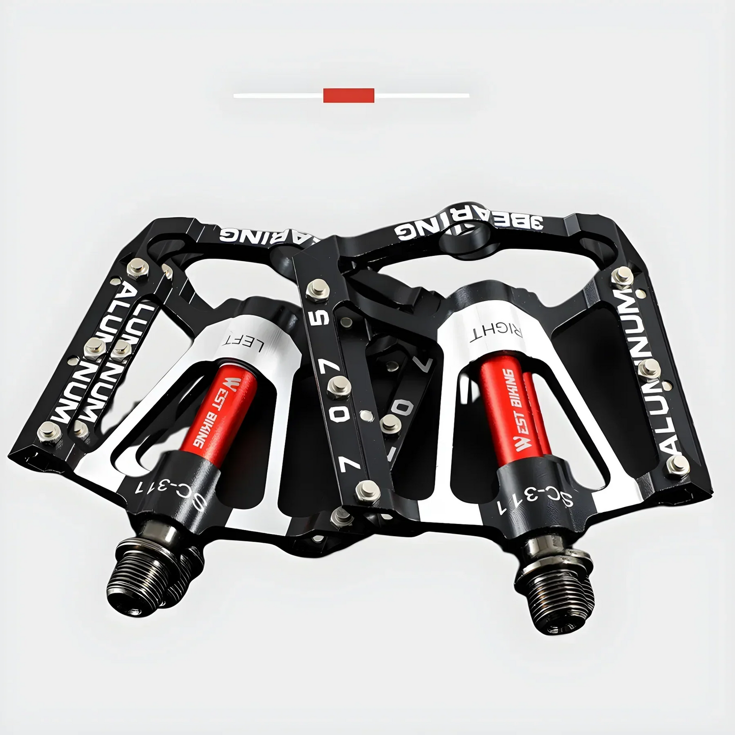 Durable Ultra Light Bike Pedals With Anti Slip Grip
