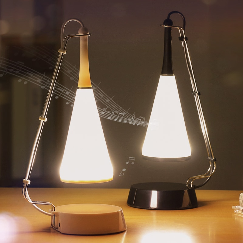 Wireless Bluetooth Desk Lamp with LED Light