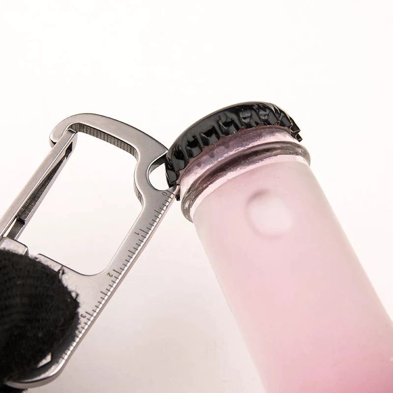 Portable Stainless Steel Keychain Multi Tool Opener