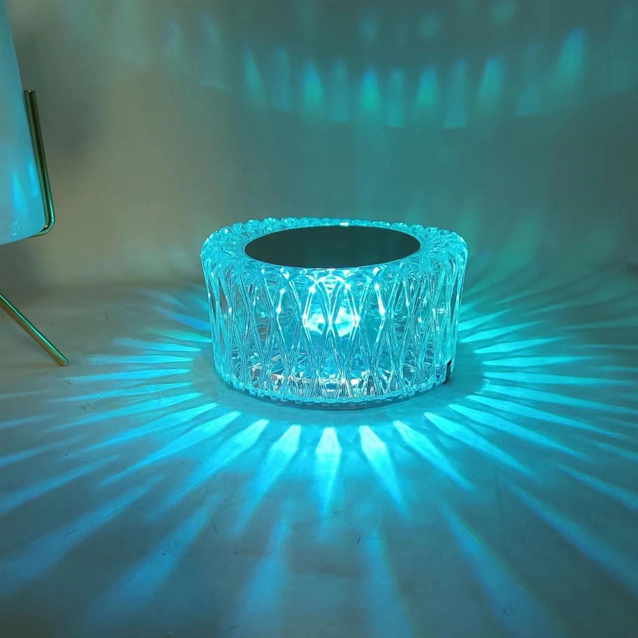 Elegant Crystal Dining Table Lamp
