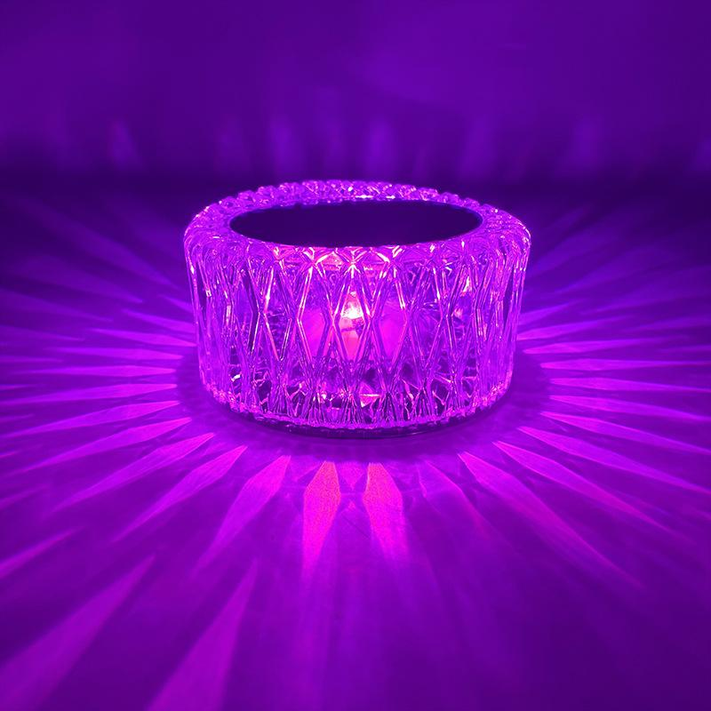 Elegant Crystal Dining Table Lamp