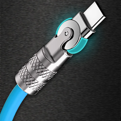 Quick Charge Phone Cable with 360 Rotator - Cofik