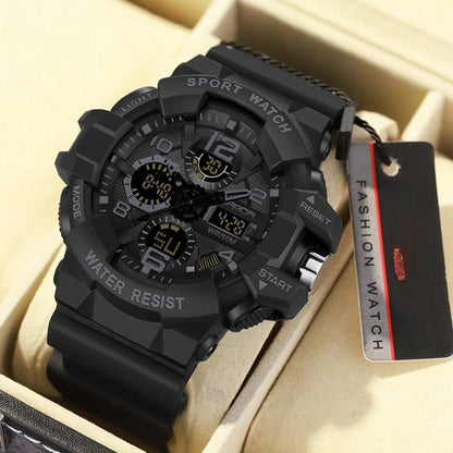 Tough Tactical Water Resistant Digital Watch