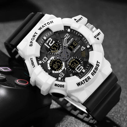 Tough Tactical Water Resistant Digital Watch