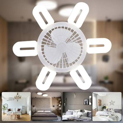 Quiet Dimmable LED Ceiling Fan Light