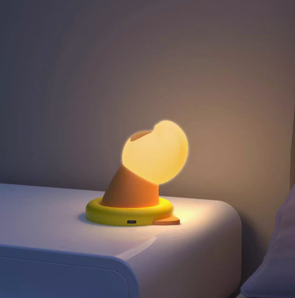 Adorable Kitty Table Light Decor
