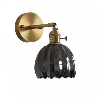 Vintage Glass Pendant Wall Lamp