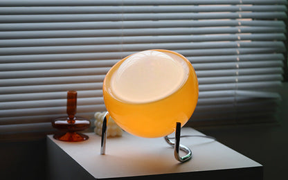 Vintage Glass Desk Lamp