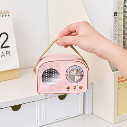 Vintage Wireless Bluetooth Portable Speaker Radio