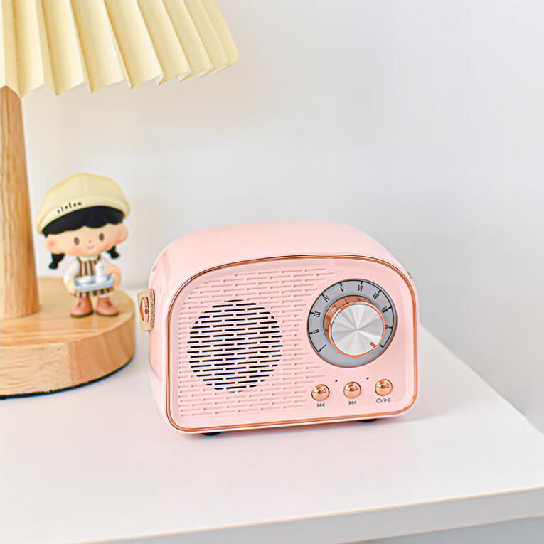Vintage Wireless Bluetooth Portable Speaker Radio
