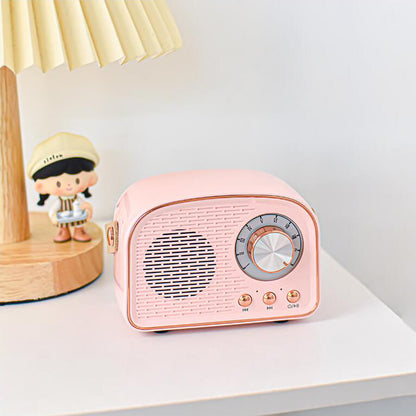 Vintage Wireless Bluetooth Portable Speaker Radio