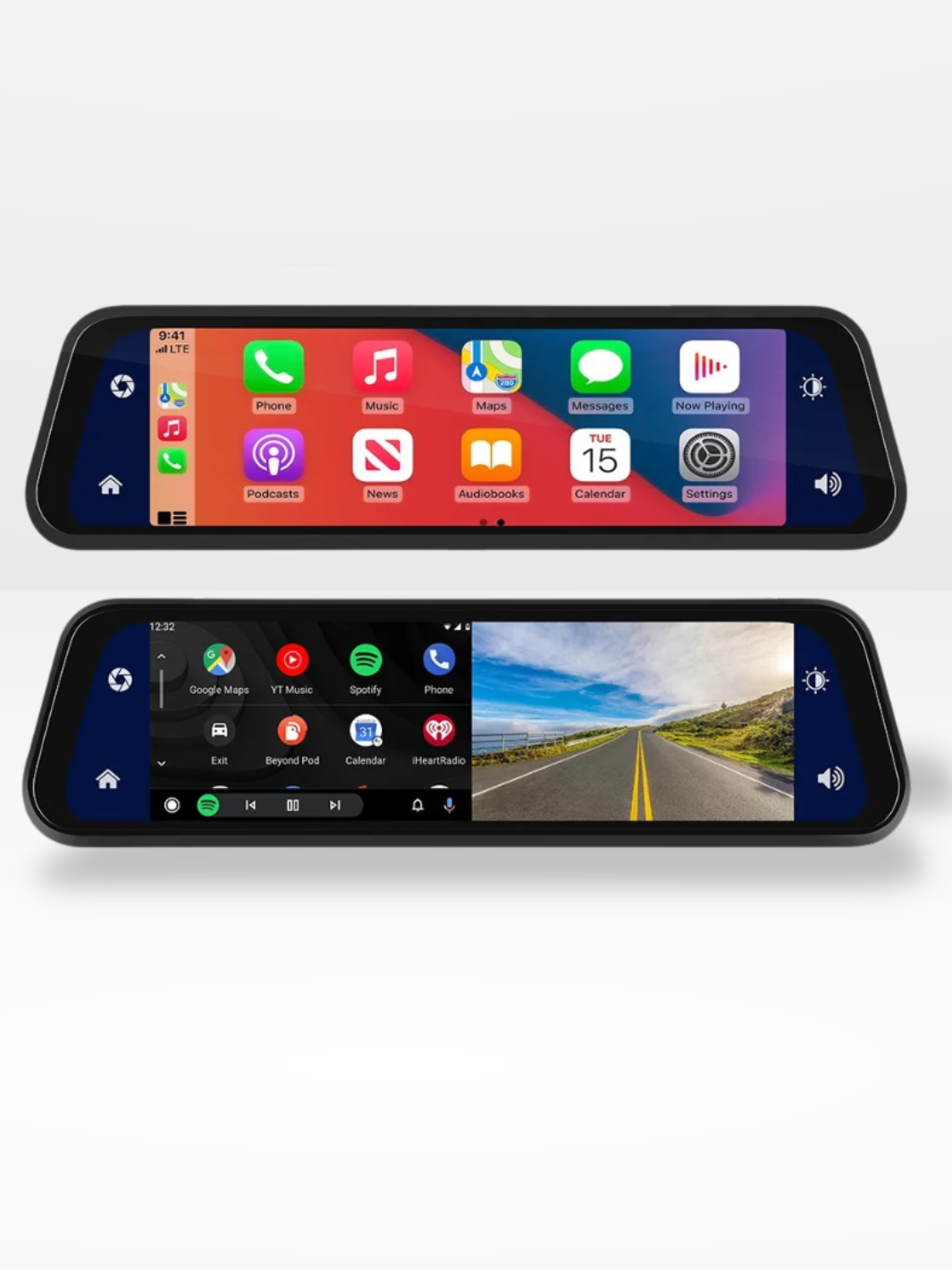 HD Dual Lens Car Camera with Smartphone Link