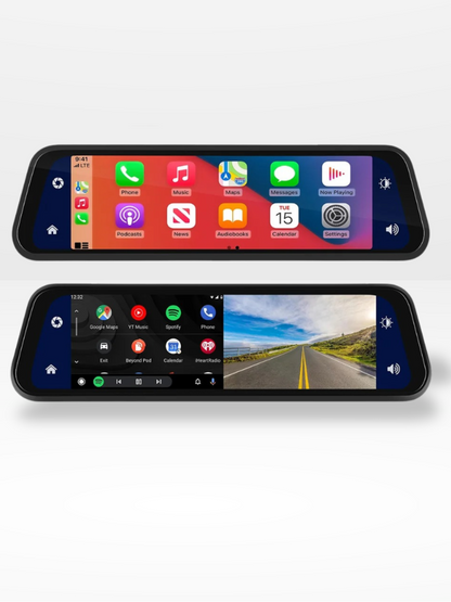 HD Dual Lens Car Camera with Smartphone Link