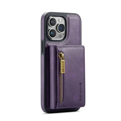 Protective Phone Wallet Case with Detachable Leather Mount