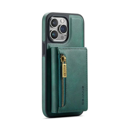 Protective Phone Wallet Case with Detachable Leather Mount