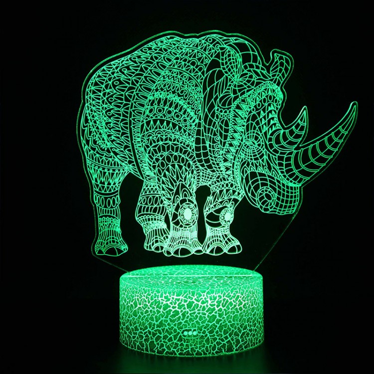 Unique Rhino Table Lamp - Cofik