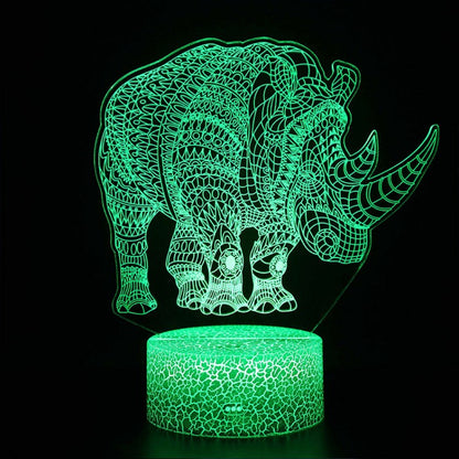 Unique Rhino Table Lamp - Cofik
