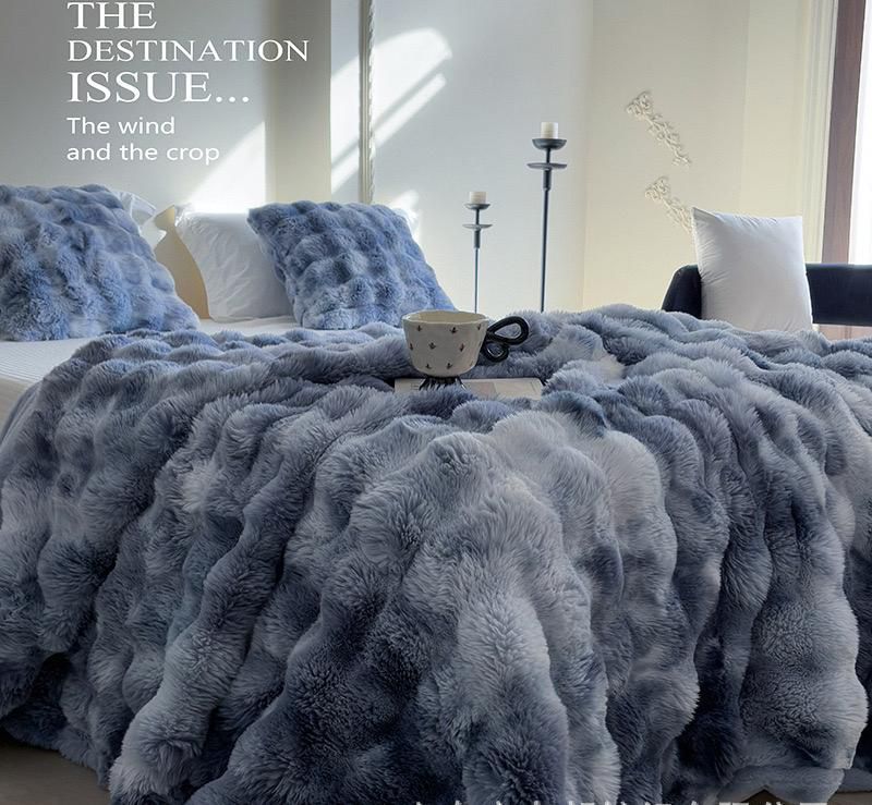 Plush Fuzzy Winter Throw Blanket - Cofik