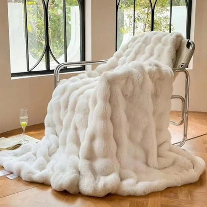 Plush Fuzzy Winter Throw Blanket
