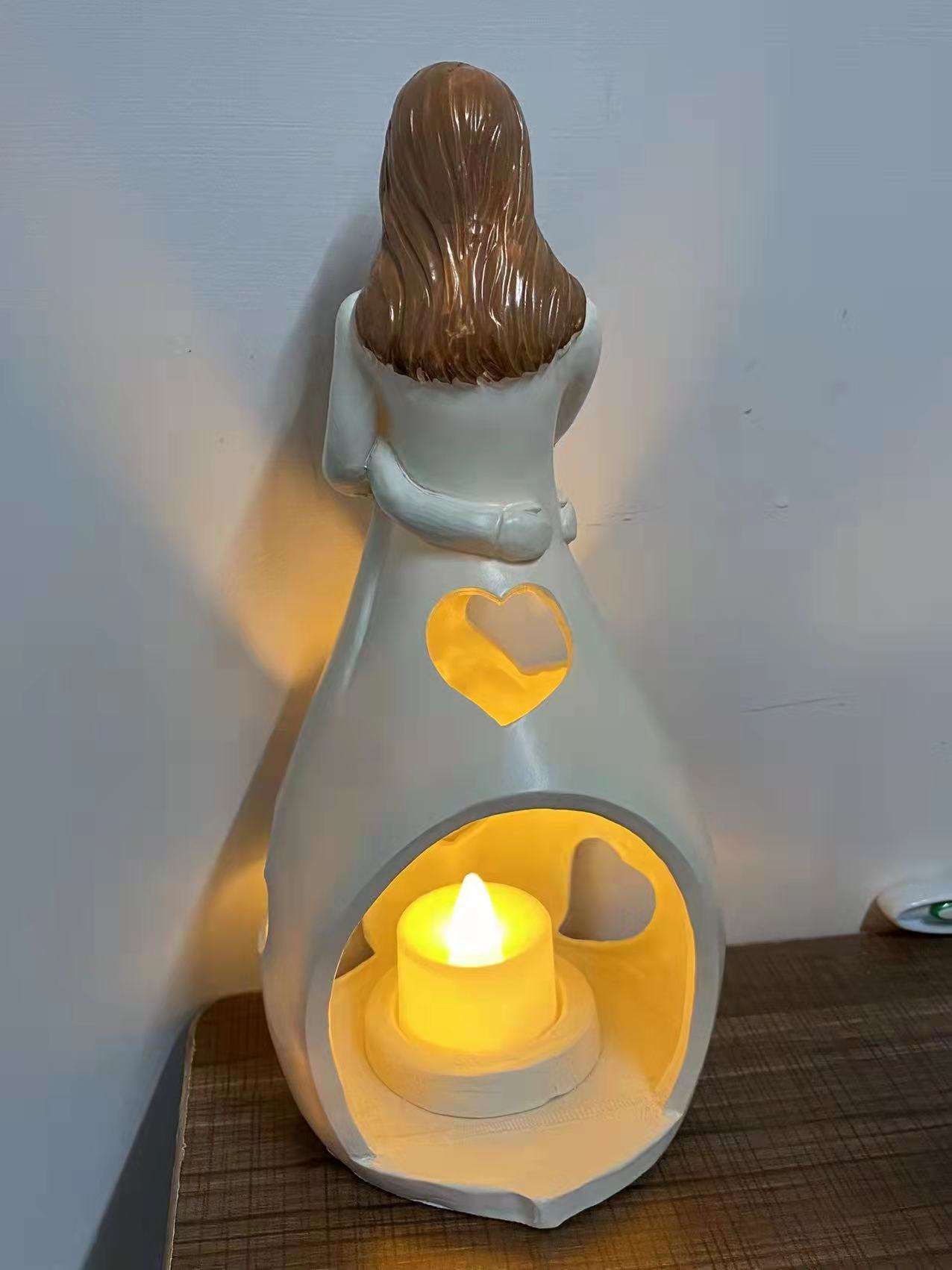 Elegant Resin Desk Light Lamp