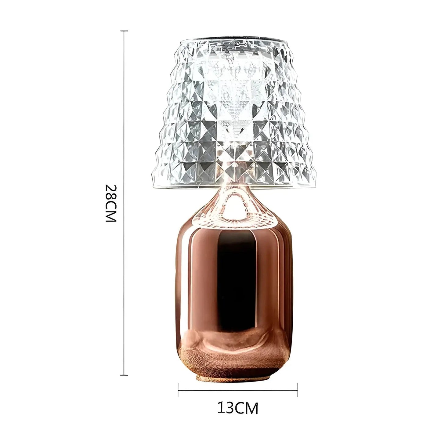 Sleek Wireless Table Light