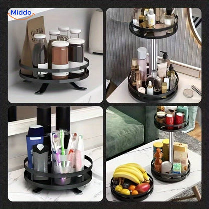 Easy Access 360° Turning Shelf Rack