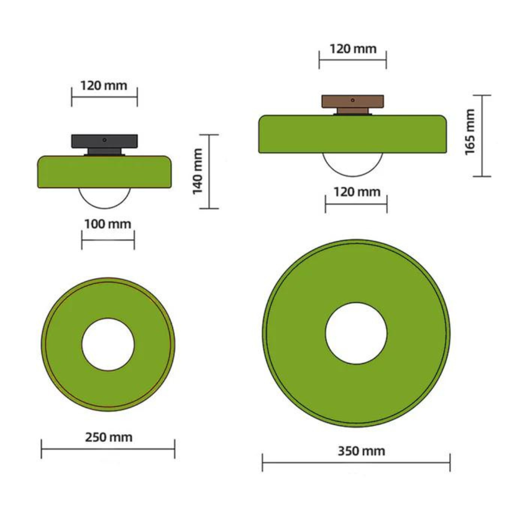 Bright Round LED Ceiling Light