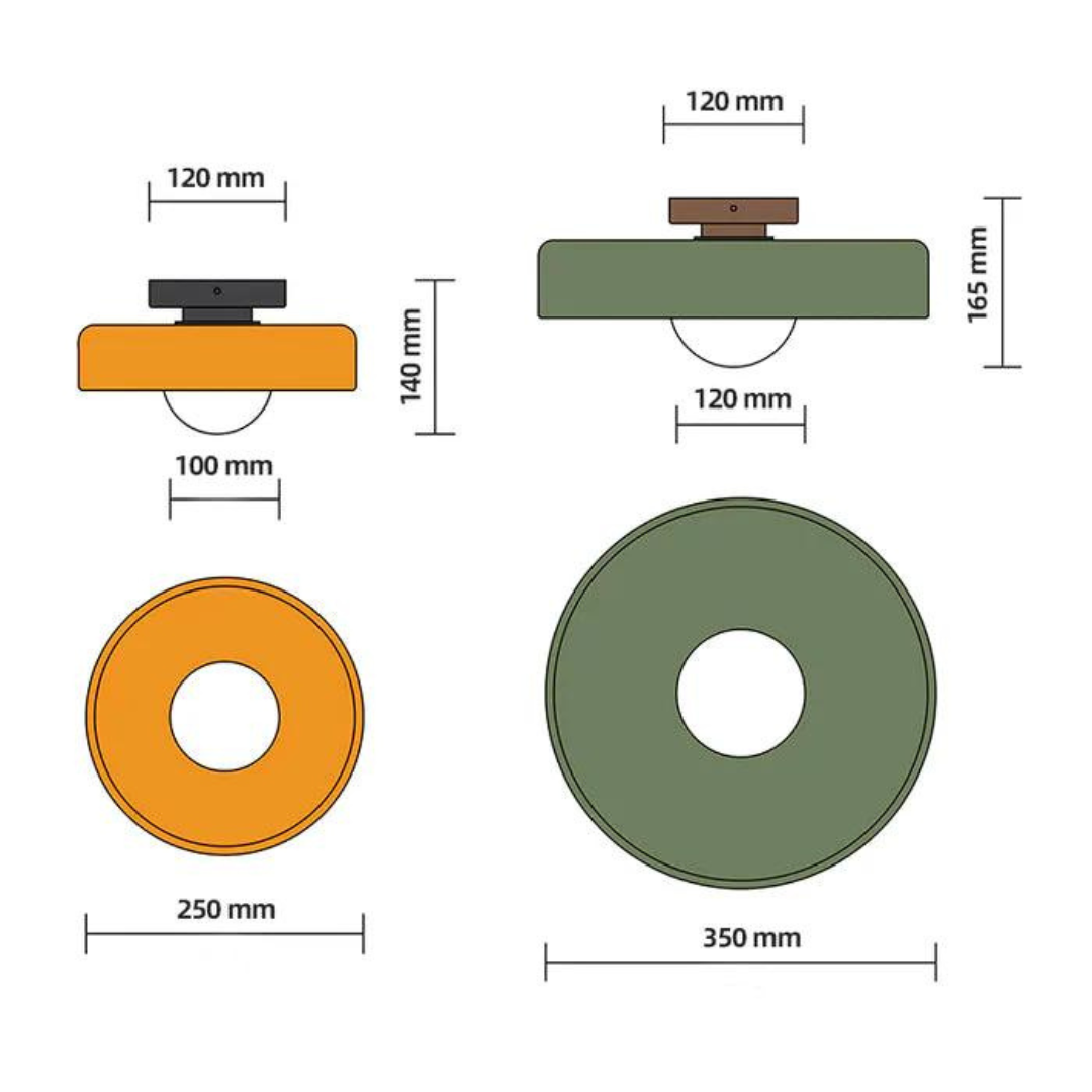 Bright Round LED Ceiling Light