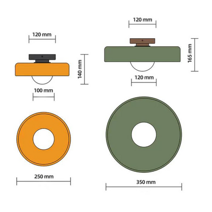Bright Round LED Ceiling Light