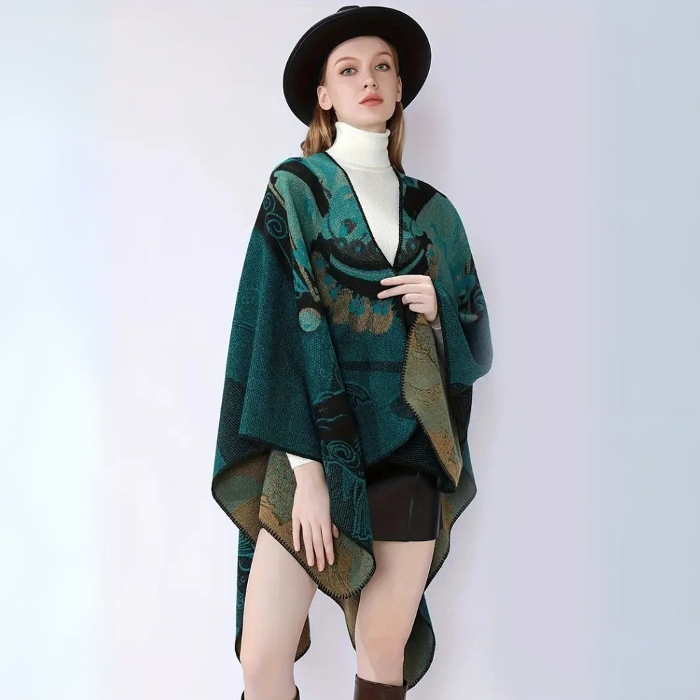 Runestone Reverie Reversible Poncho