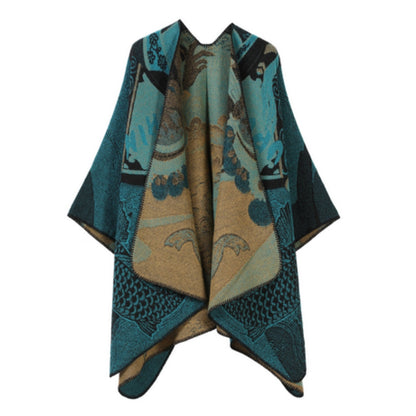Runestone Reverie Reversible Poncho