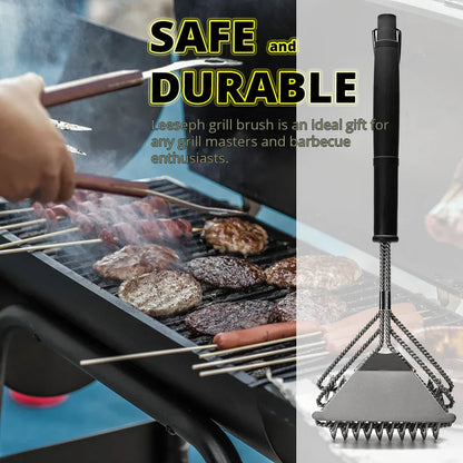 Durable Stainless Steel Bristleless BBQ Grill Cleaner Brush
