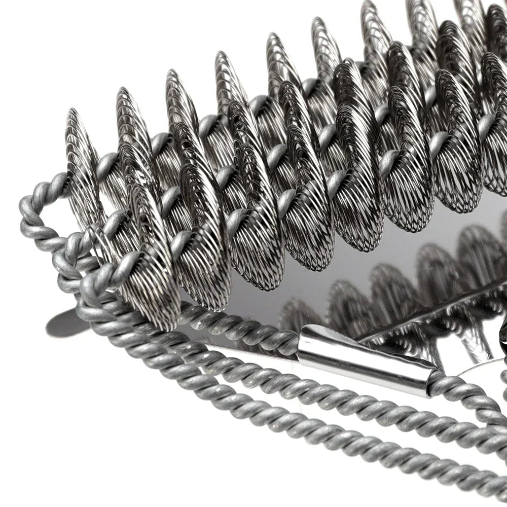 Durable Stainless Steel Bristleless BBQ Grill Cleaner Brush